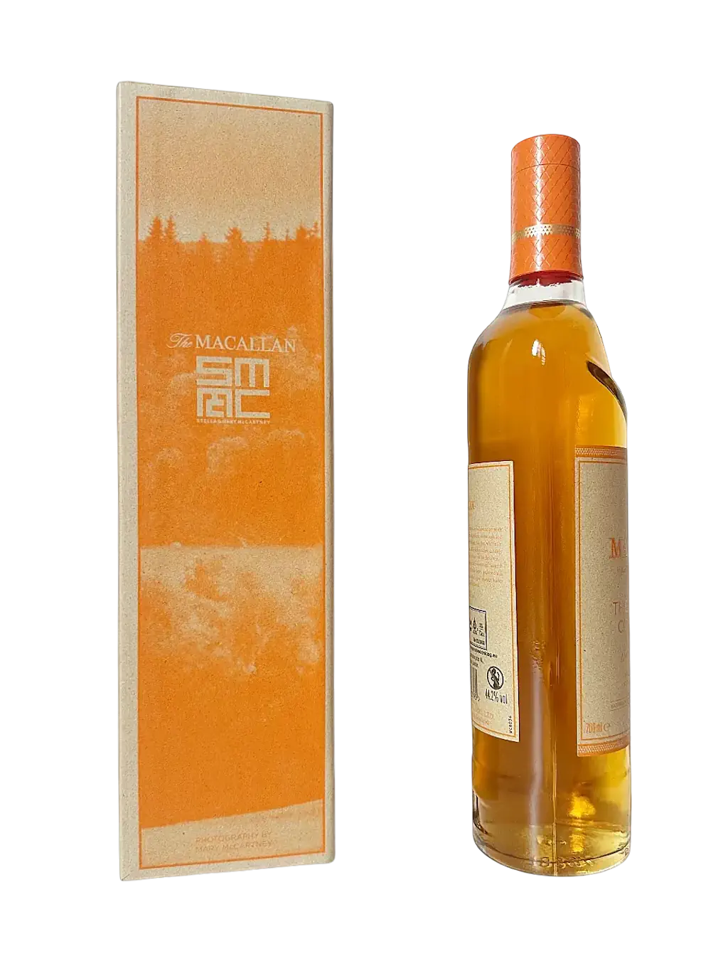 The Macallan Highland single malt Scotch whisky The Harmony Collection Amber Meadow in collaboration with Stella & Mary McCartney