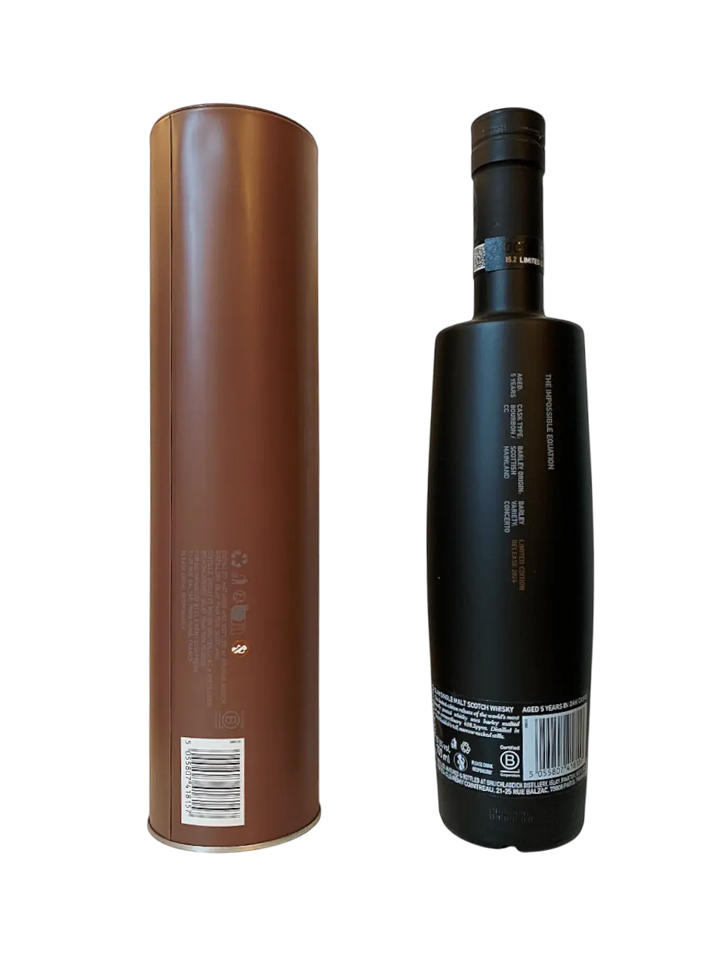 Octomore Islay single malt Scotch whisky Edition 15.2 super heavily peated
