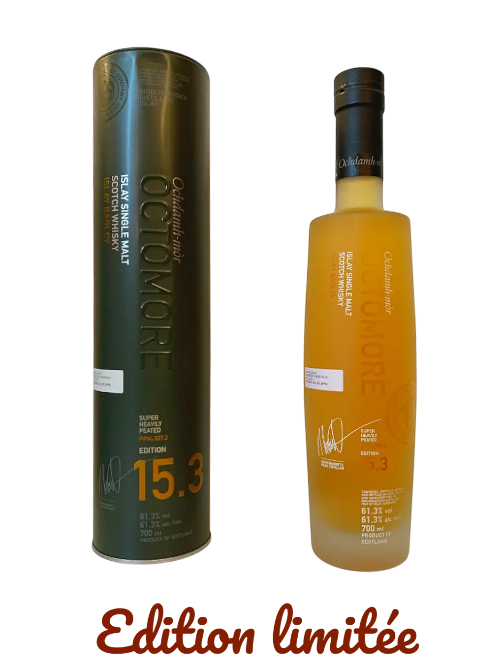 Octomore Islay single malt Scotch whisky Islay Barley 15.3 2024 limited release
