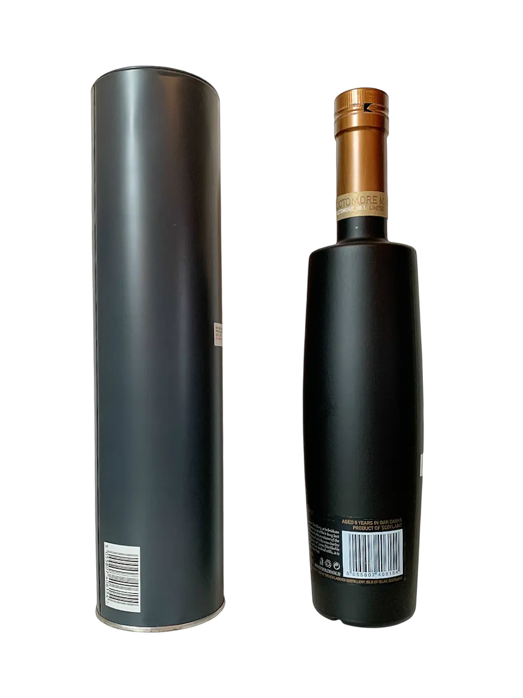Octomore Masterclass 08.1 super heavily peated islay single malt Scotch whisky aged 8 years