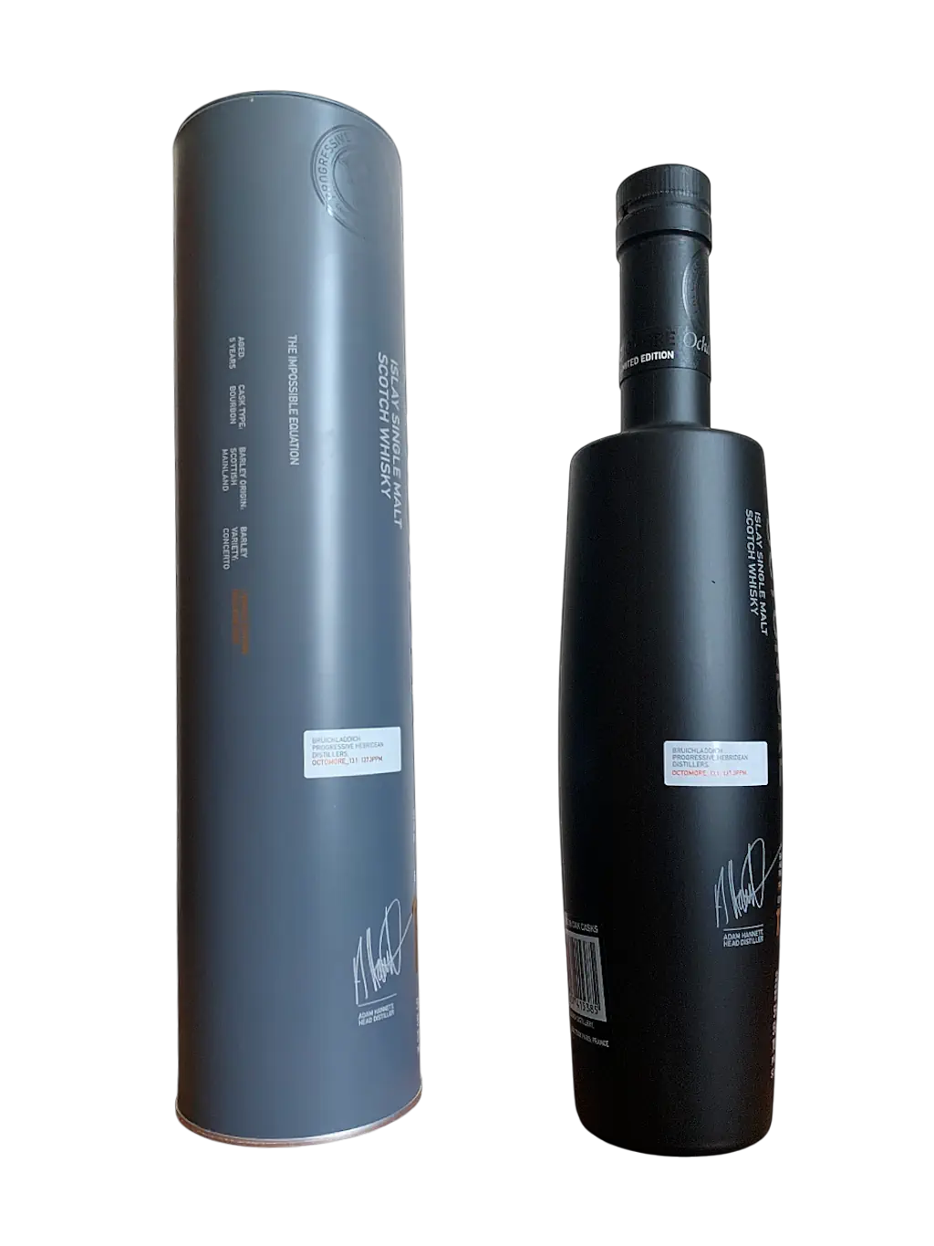 Octomore Islay Single Malt Scotch Whisky Super Heavily Peated Edition 13.1 Scottish Barley