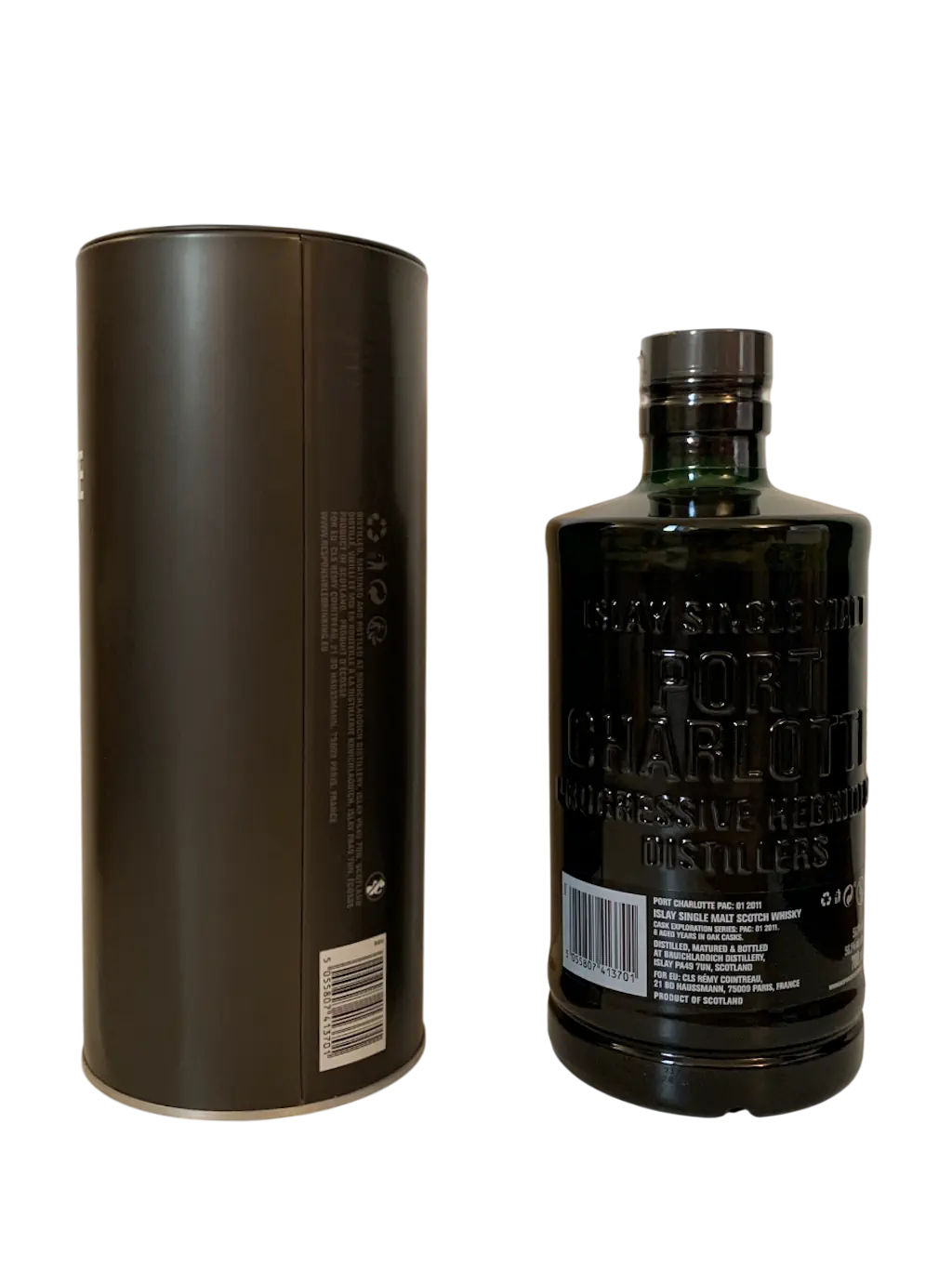 Port Charlotte heavily peated Islay single malt PAC:01 2011 cask exploration series
