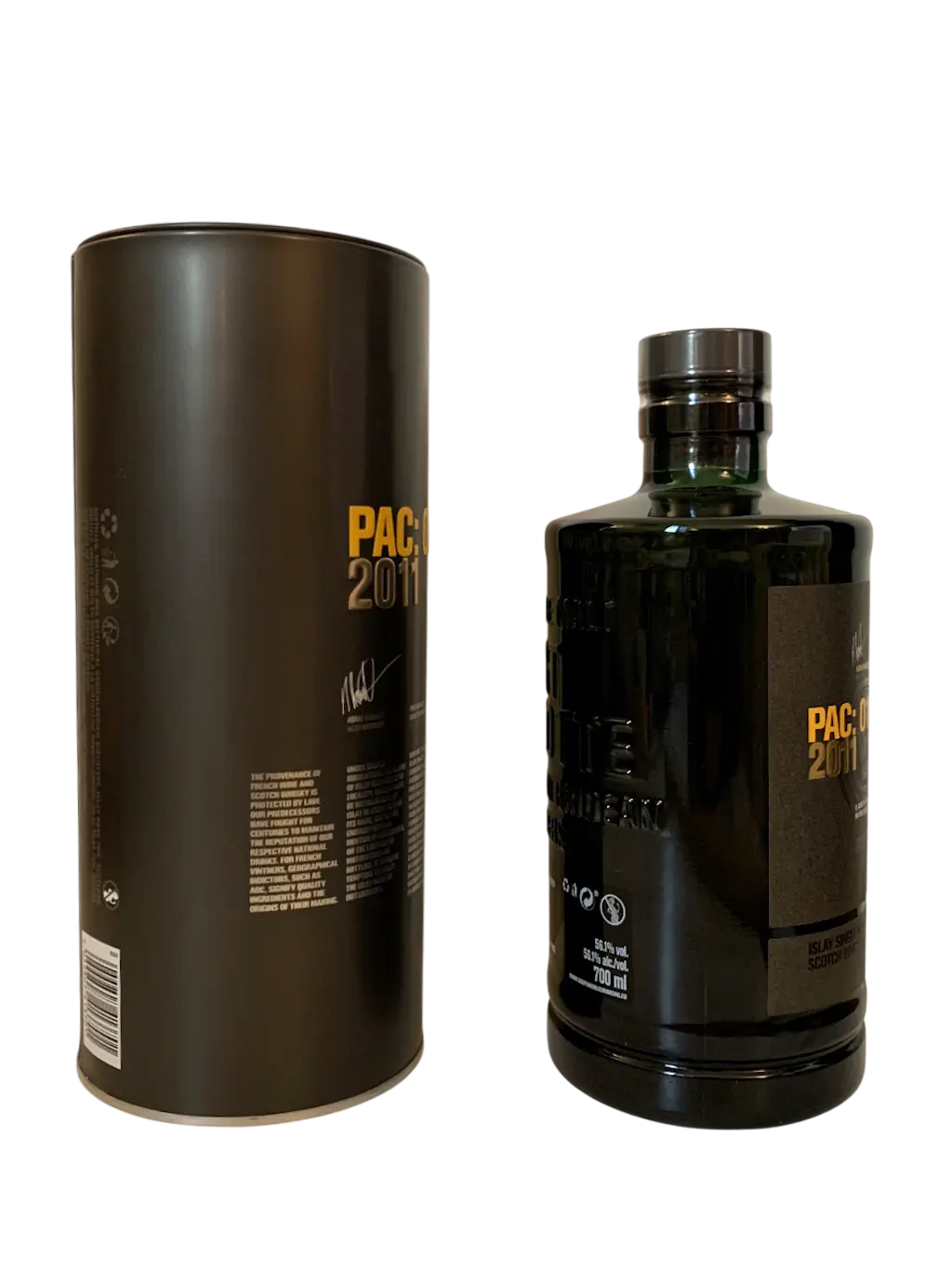 Port Charlotte heavily peated Islay single malt PAC:01 2011 cask exploration series