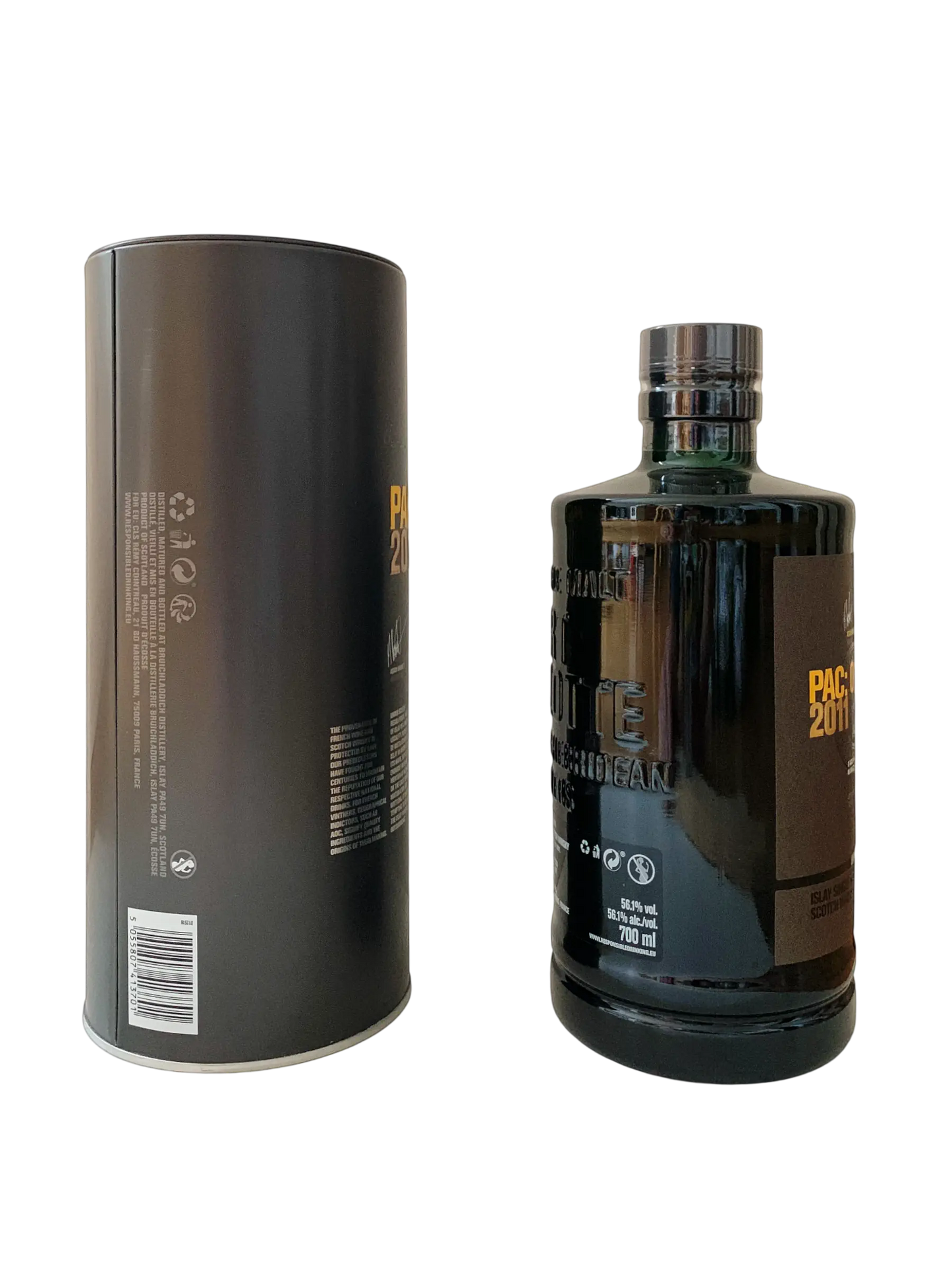 Port Charlotte heavily peated Islay single malt PAC:01 2011 cask exploration series