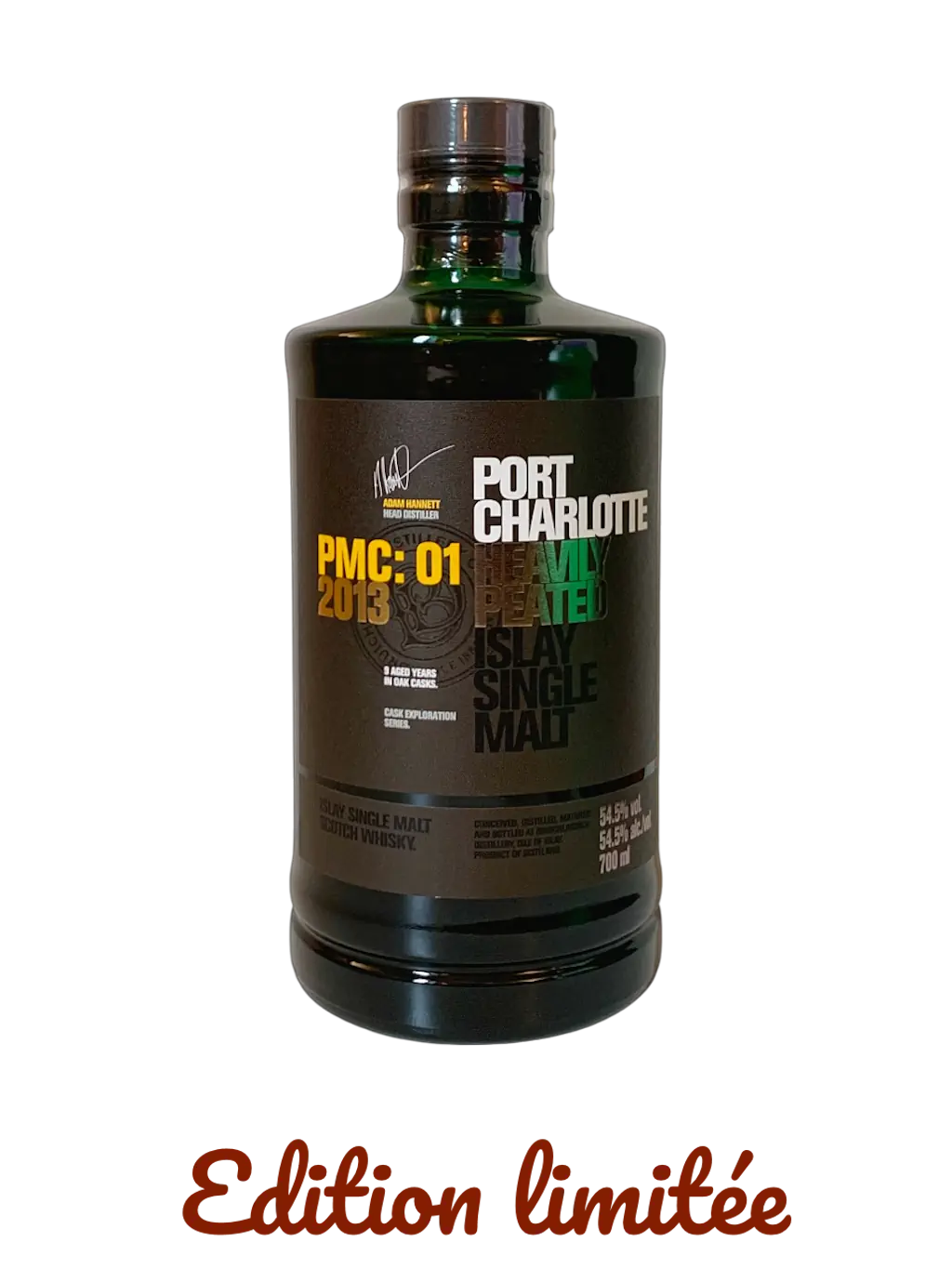 Port Charlotte heavily peated Islay single malt whisky PMC: 01 2013 Cask Exploration Series