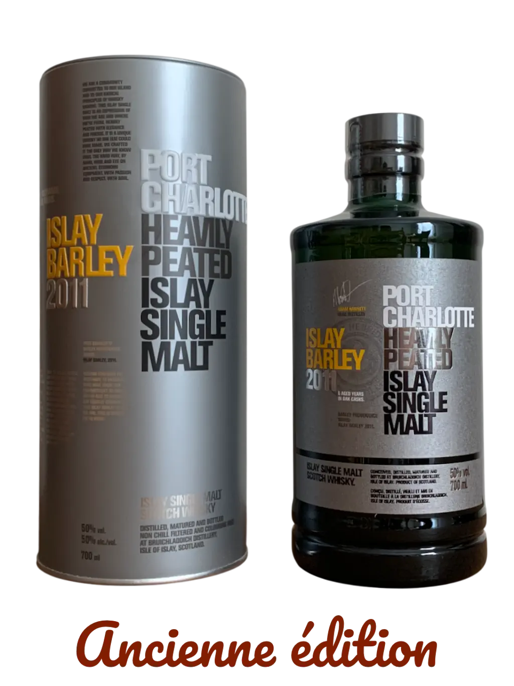 Port Charlotte Heavily Peated Islay Single Malt Whisky Islay Barley 2011