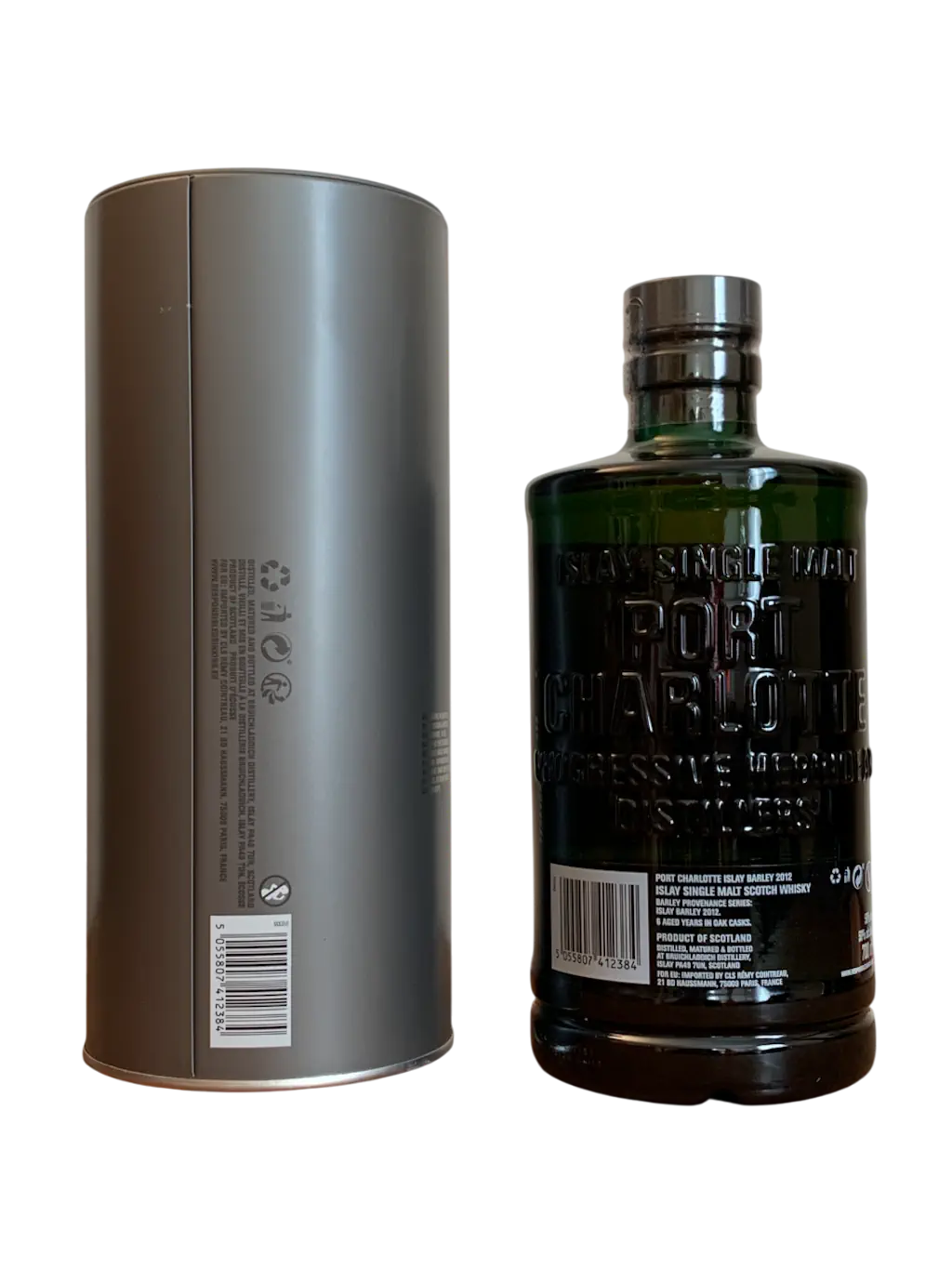 Bruichladdich Port Charlotte Islay Single Malt Scotch Whisky Heavily Peated Islay Barley 2012