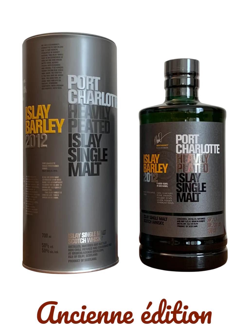 Bruichladdich Port Charlotte Islay Single Malt Scotch Whisky Heavily Peated Islay Barley 2012