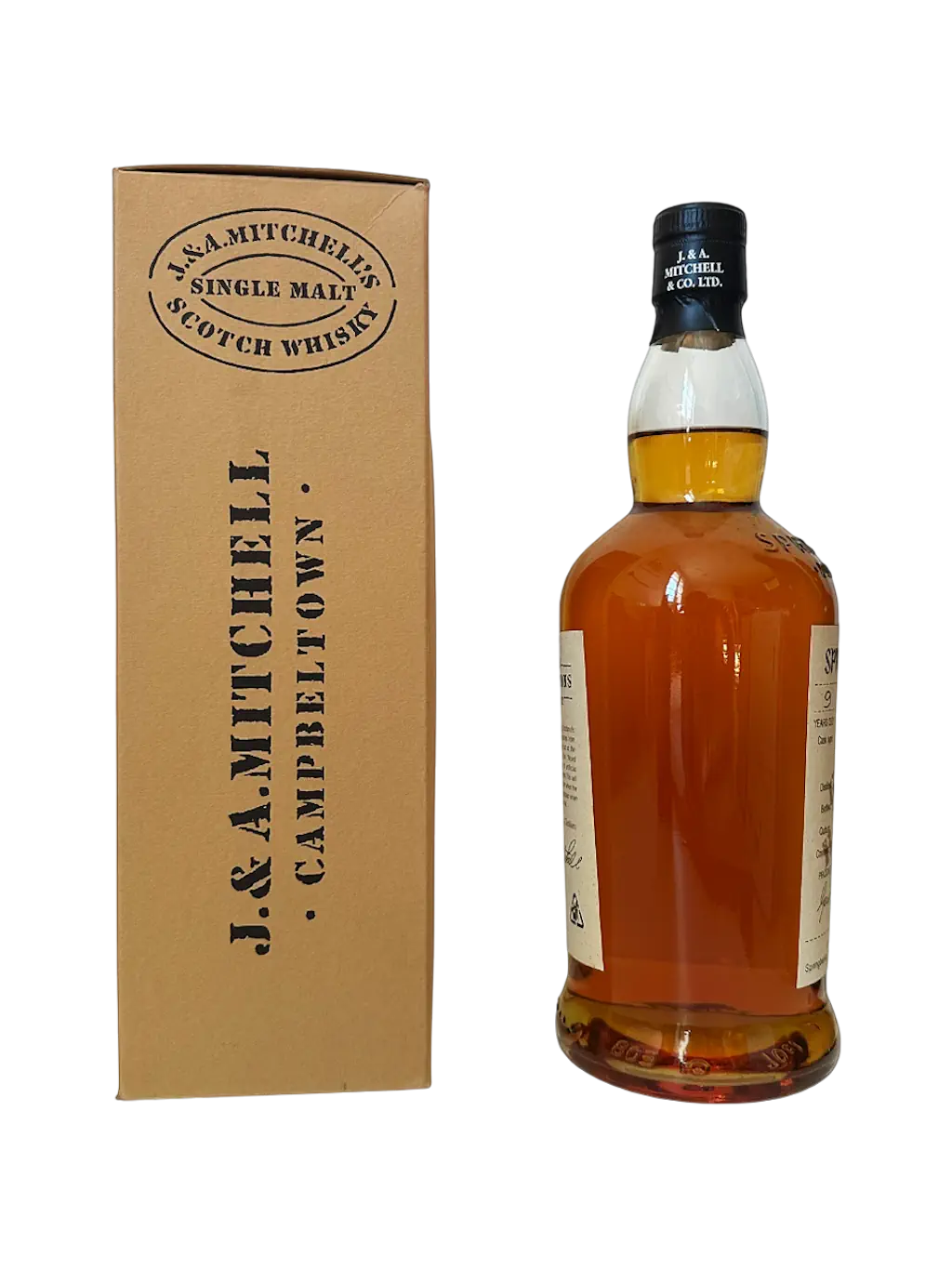 J&A Mitchell's single malt Scotch whisky Springbank 9 years old Gaja Barolo