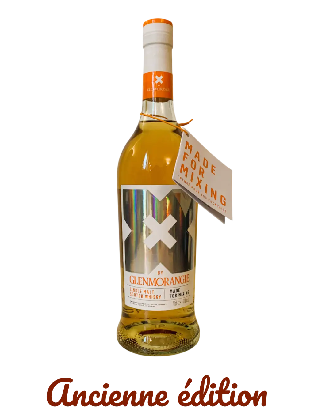 X by Glenmorangie single malt Scotch whisky made for mixing