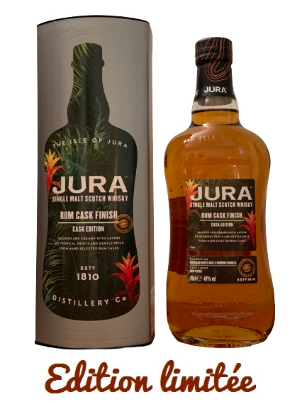 Jura, Rum Cask Finish, 70cl – The Spirits Collector