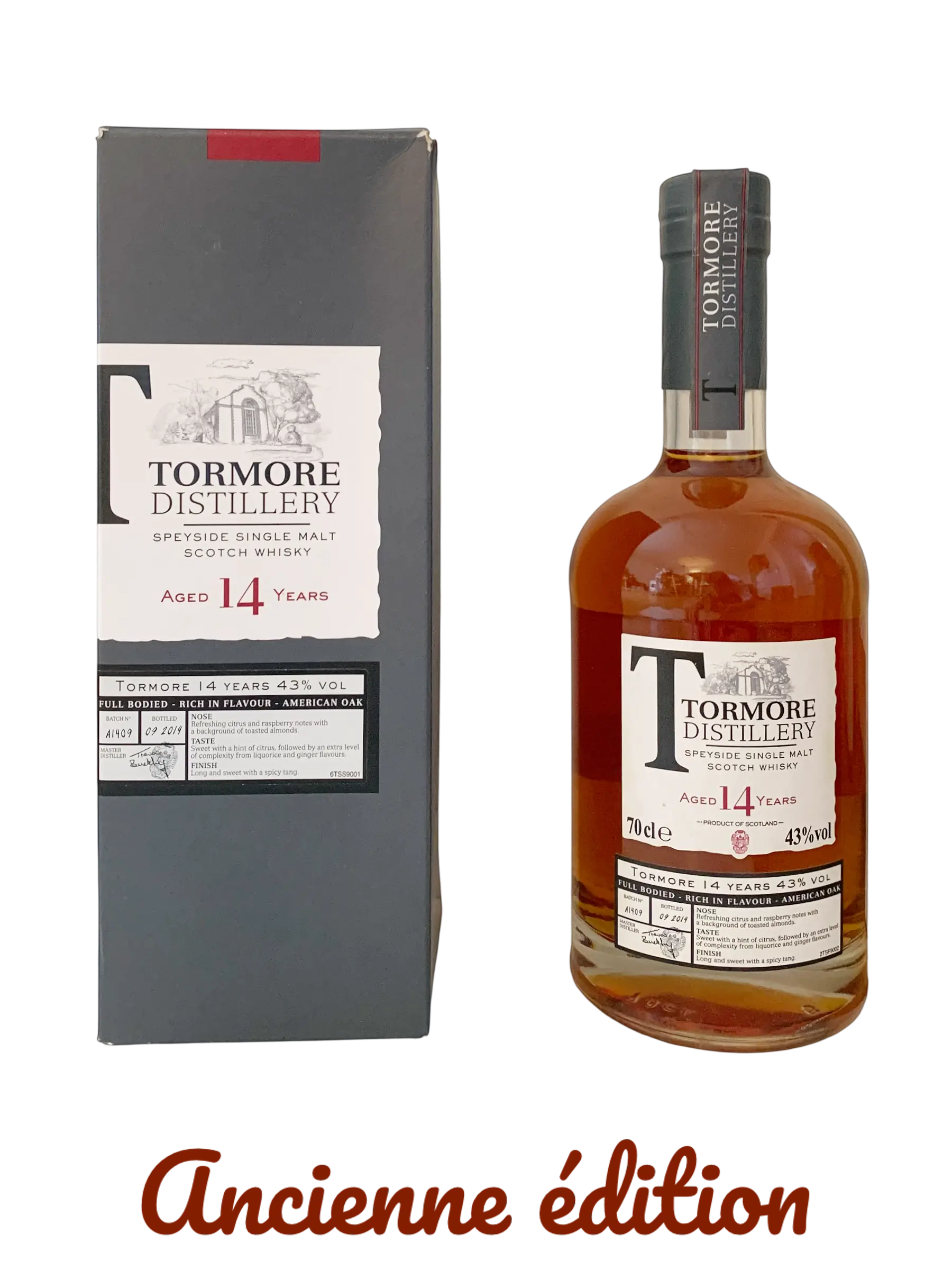 Tormore Distillery Speyside Single Malt Scotch Whisky Aged 14 years