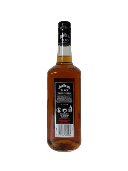 Jim Beam Black Triple aged aged 6 years Kentucky Straight bourbon whiskey