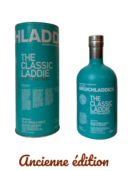 Bruichladdich The Classic Laddie Scottish Barley Unpeated Islay single malt Scotch whisky