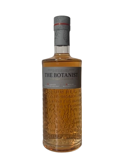 The Botanist Islay cask rested gin 6 months matured in casks, conceived, distilled and hand-crafted on the island of Islay