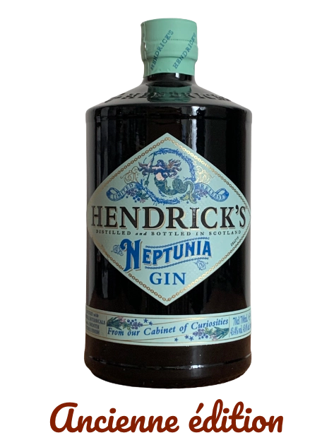 Edition Limitee du Cabinet de Curiosite Gin Hendricks Neptunia