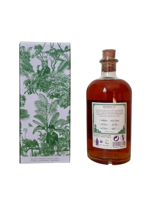 Monkey 47 Schwarzwald dry gin Barrel Cut unfiltered handcrafted