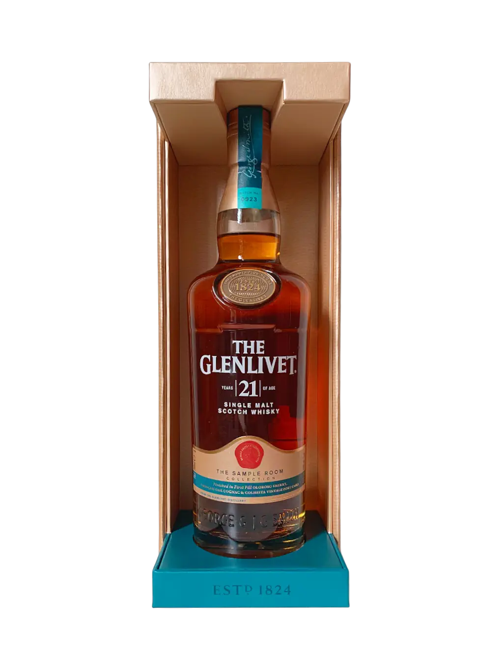 The Glenlivet 21 years old Triple Cask Finish First Fill The sample room collection