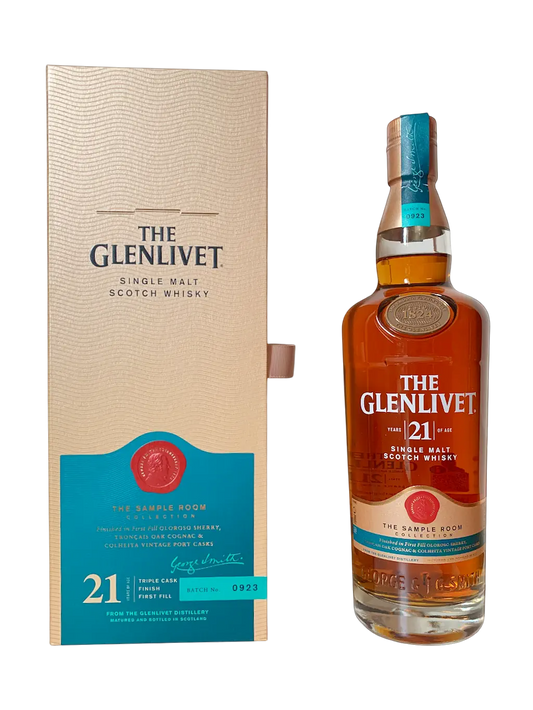 The Glenlivet 21 years old Triple Cask Finish First Fill The sample room collection