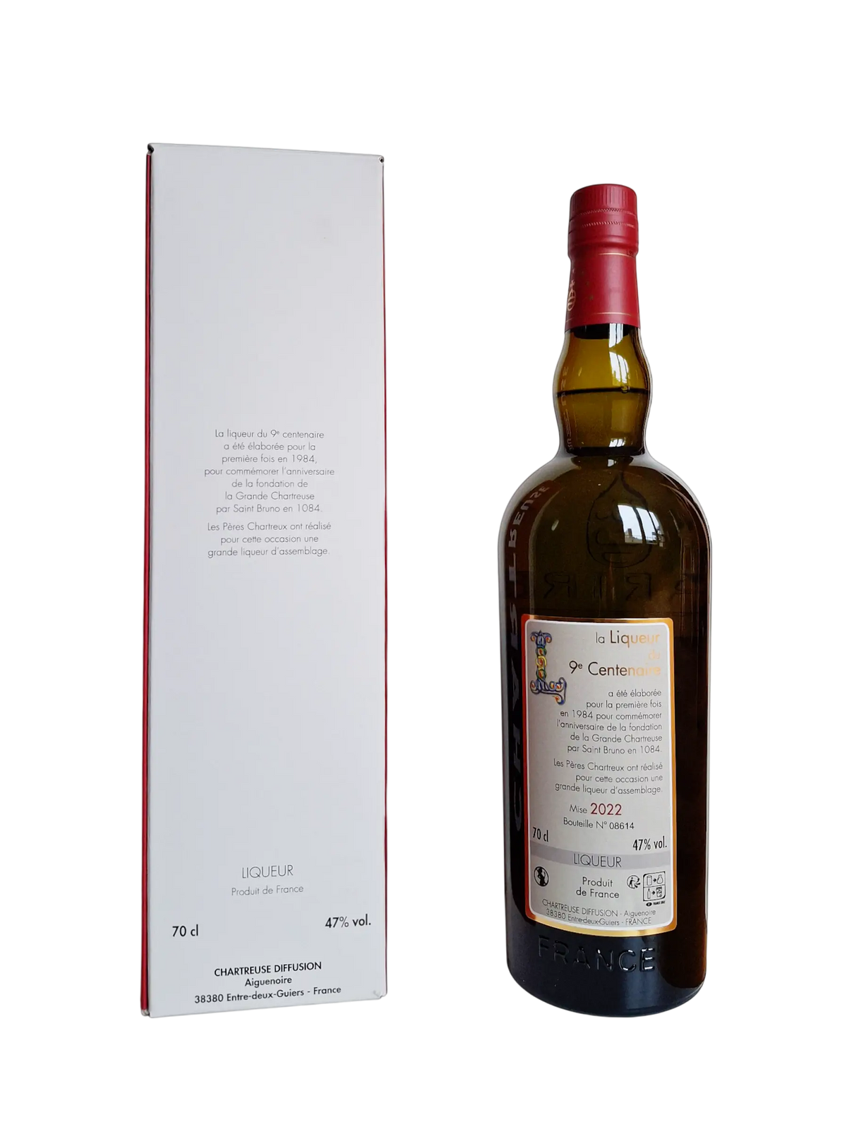 Liqueur du 9e centenaire Grande Chartreuse Mise 2022