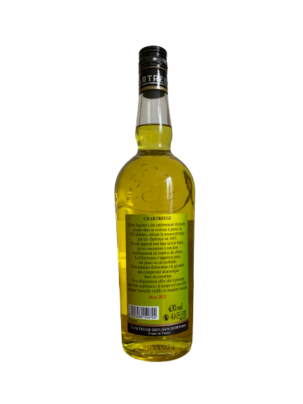 Chartreuse Jaune liqueur fabriquée par les Pères Chartreux