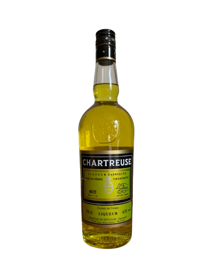 Chartreuse Jaune liqueur fabriquée par les Pères Chartreux