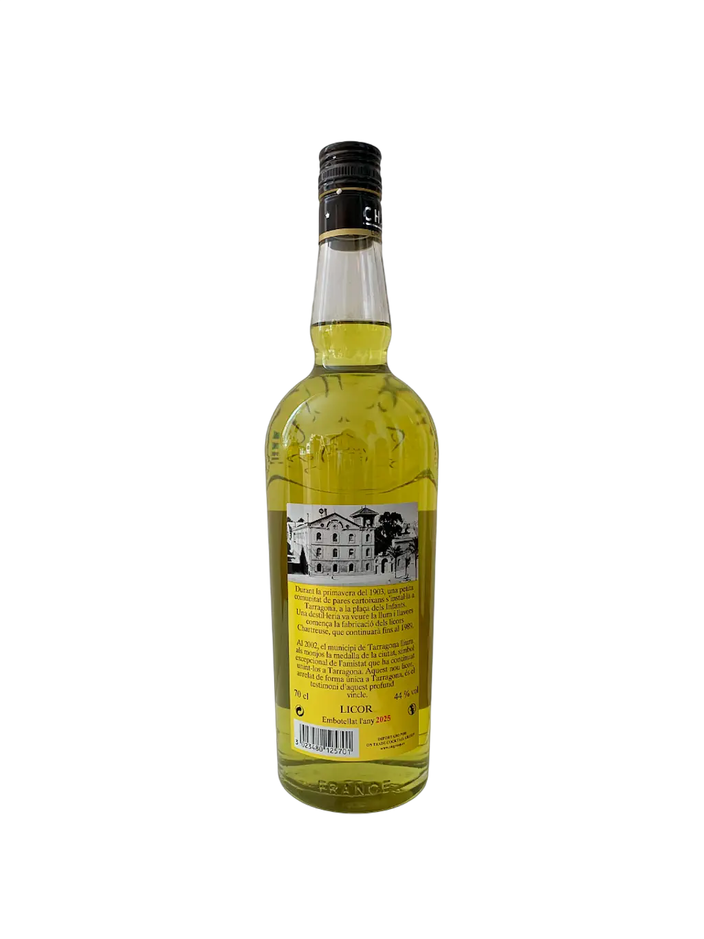 Liqueur fabriquée par les pères chartreux Tarragona 2025