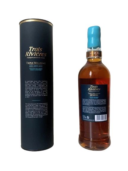 Trois Rivières French Plantation Rhum Triple Millésime 2001 2005 2011 Rhum Extra Vieux Agricole Martinique