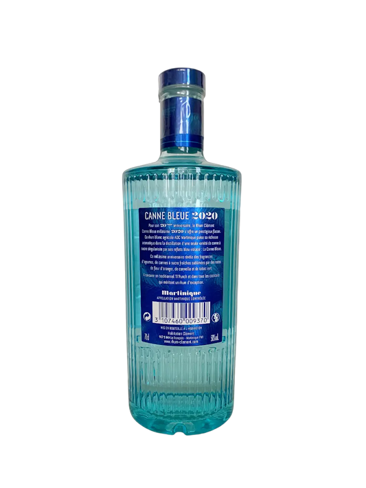 Clément Rhum Canne Bleue 20ème anniversaire Rhum blanc agricole de Martinique