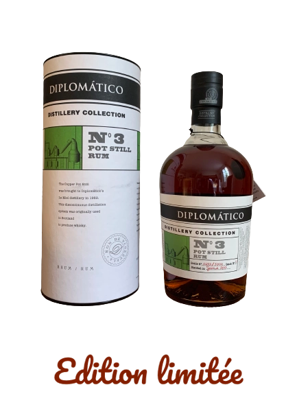 Rhum Ron de Venezuela Diplomatico Distillery Collection Number 3 Pot Still Rum