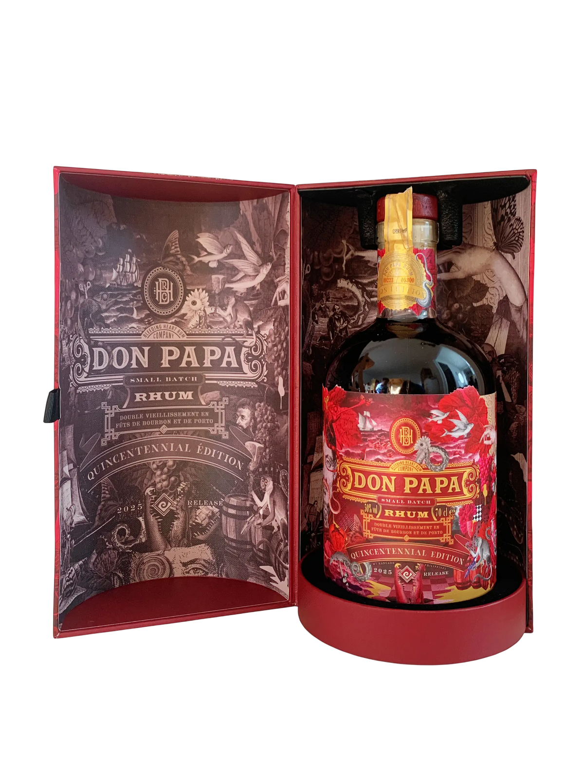 Don Papa rhum Quincentennial Edition 2025 release small batch double vieillissement en fûts de bourbon et de porto