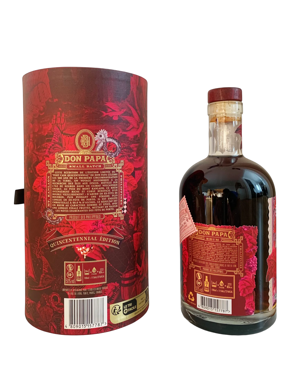 Don Papa rhum Quincentennial Edition 2025 release small batch double vieillissement en fûts de bourbon et de porto