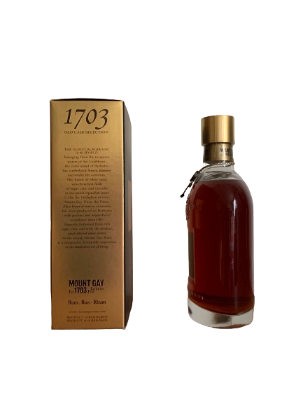 Rhum Barbade Mount Gay 1703 Old Cask Reserve