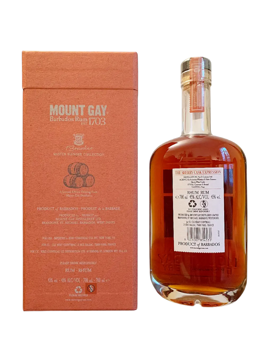 Mount Gay Barbados Rum The Master Blender Collection PX The Sherry Cask Expression