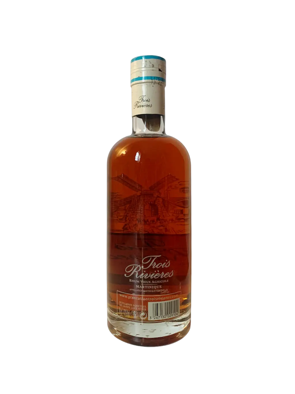 Trois Rivières rhum vieux agricole Appellation Martinique  Contrôlée Cuvée du Moulin