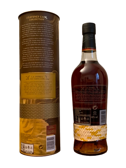 rhum guatemala zacapa heavenly cask collection la doma 2020 The Taming Cask