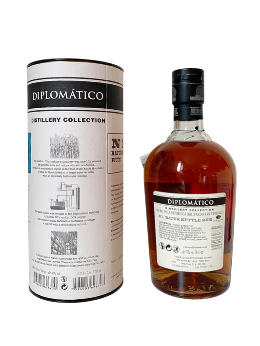 Diplomatico Ron de Venezuela Distillery Collection number 1 Batch Kettle Rum Batch 3