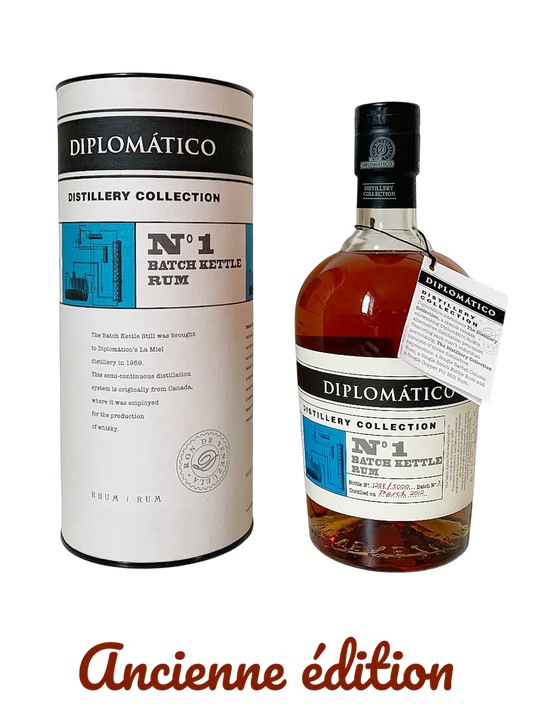 Diplomatico Ron de Venezuela Distillery Collection number 1 Batch Kettle Rum Batch 3