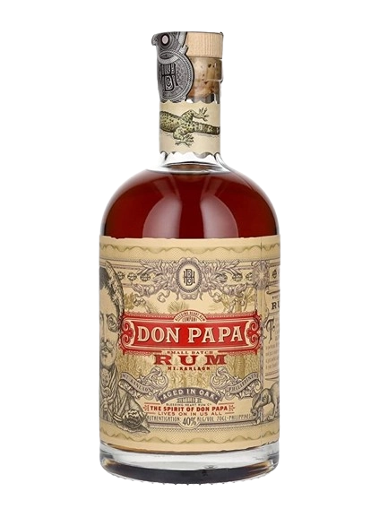 Rum Don Papa aged in oak