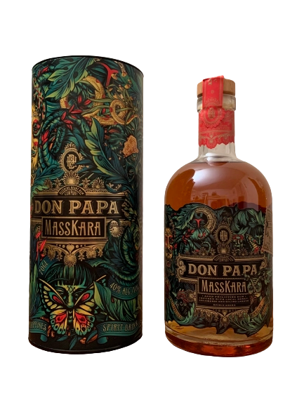 Ron Spirit Drink Don Papa Masskara avec étui