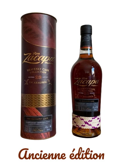 Ron Zacapa Heavenly Cask Collection La Armonia finished in ex-oloroso sherry casks and bottled in 2022