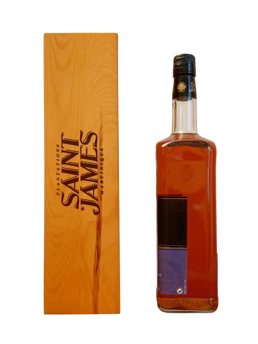 Rhum vieux agricole de Martinique Saint James Réserve privée vieilli 12 ans