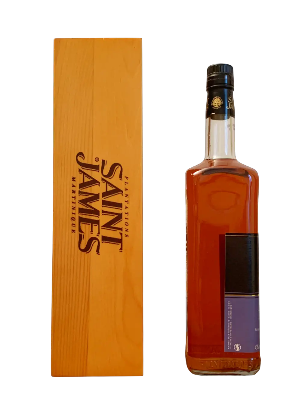 Rhum vieux agricole de Martinique Saint James Réserve privée vieilli 12 ans