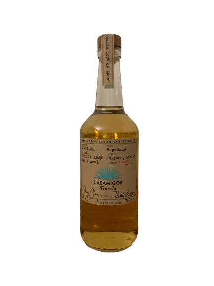 Tequila Casamigos Reposado made from agave azul