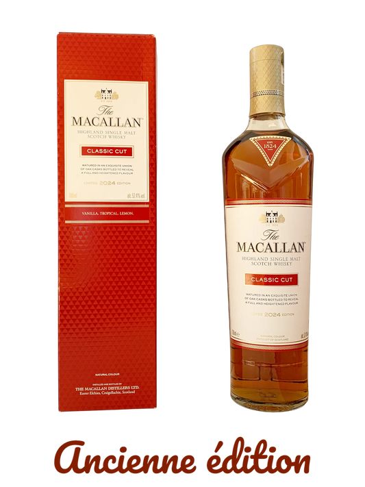Macallan Classic Cut 2024 whisky Vanilla, Tropical, Lemon