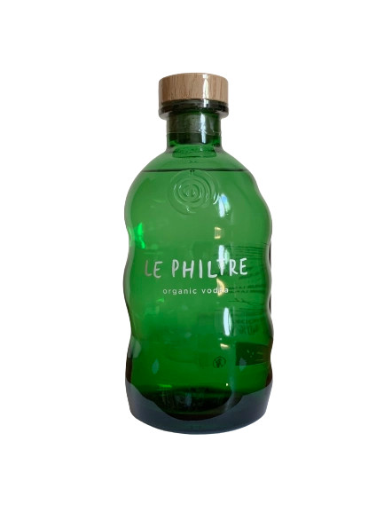 Le Philtre organic vodka francaise bouteille verte