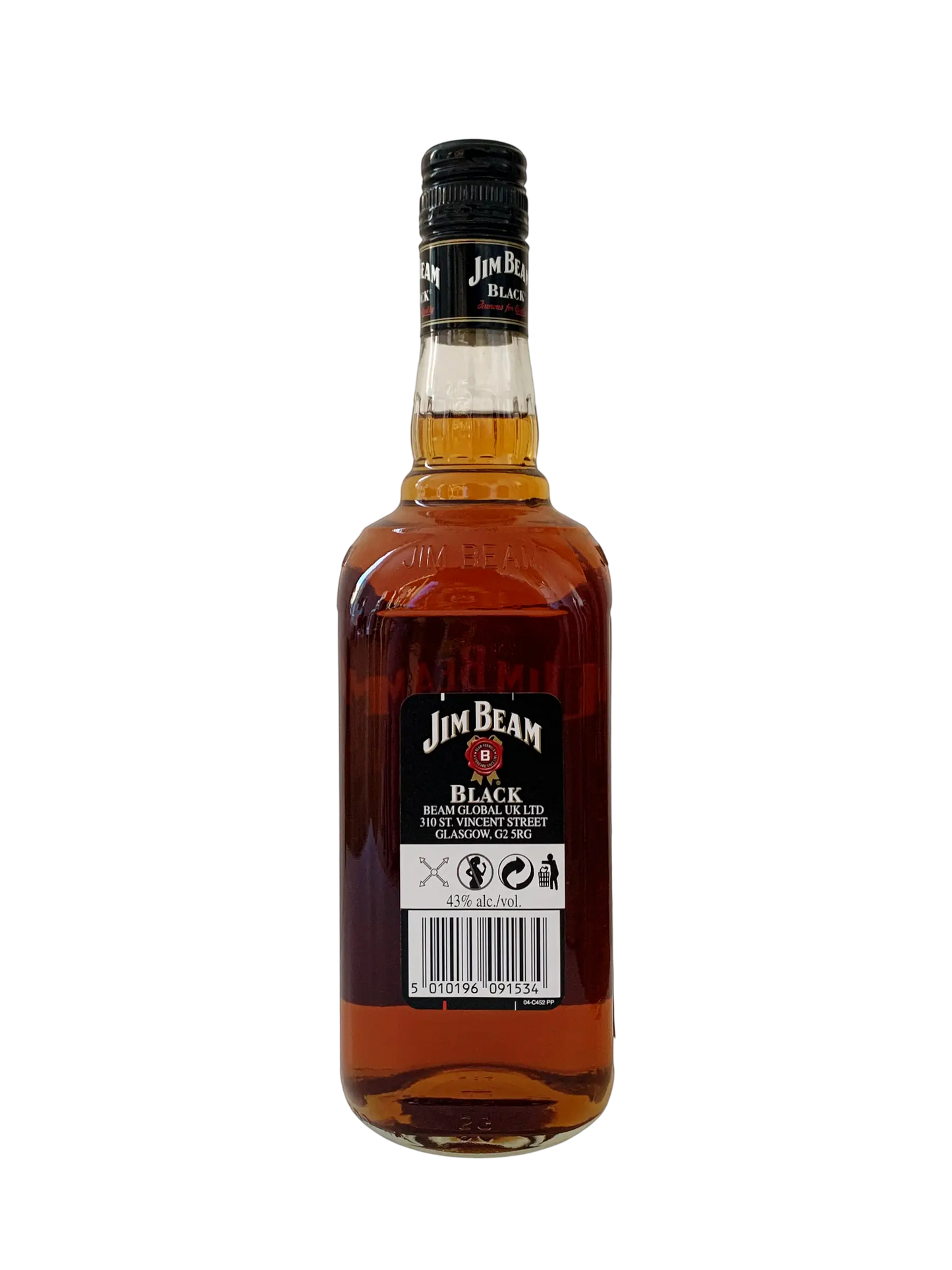 The world's finest bourbon Jim Beam Black Kentucky Straight Bourbon Whiskey