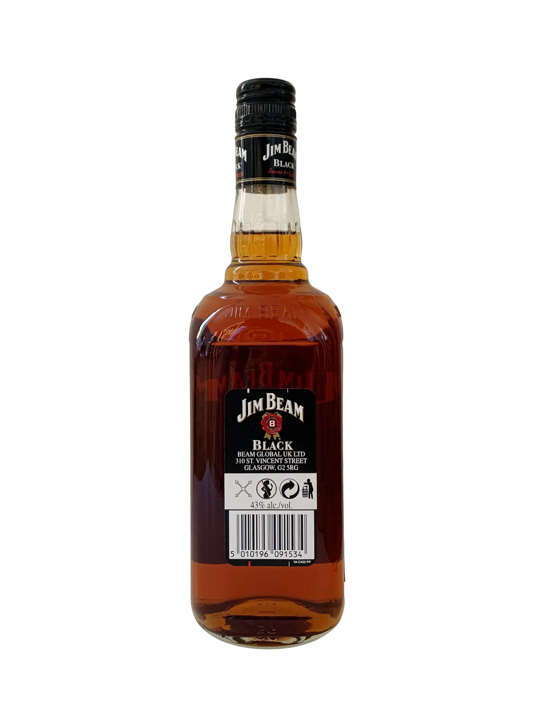 The world's finest bourbon Jim Beam Black Kentucky Straight Bourbon Whiskey