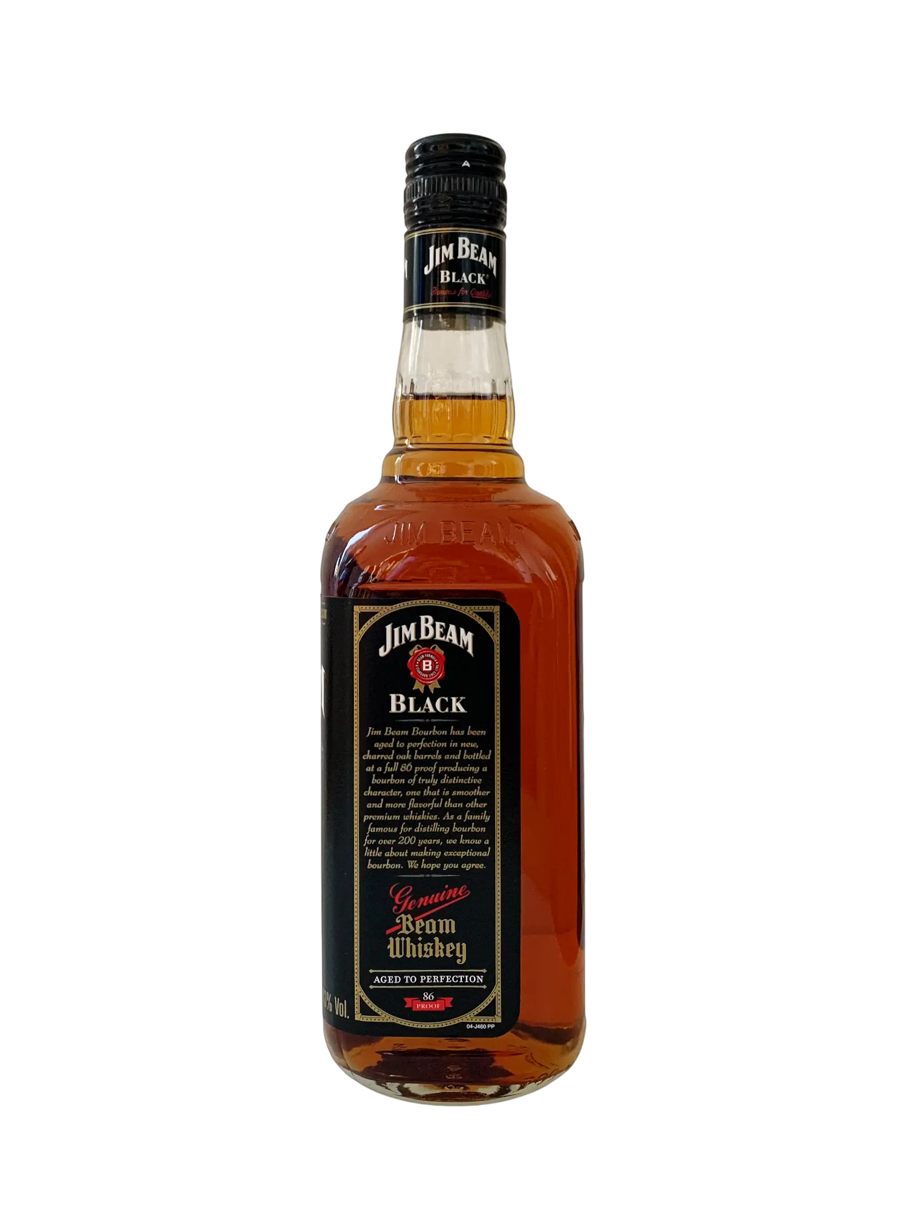 The world's finest bourbon Jim Beam Black Kentucky Straight Bourbon Whiskey