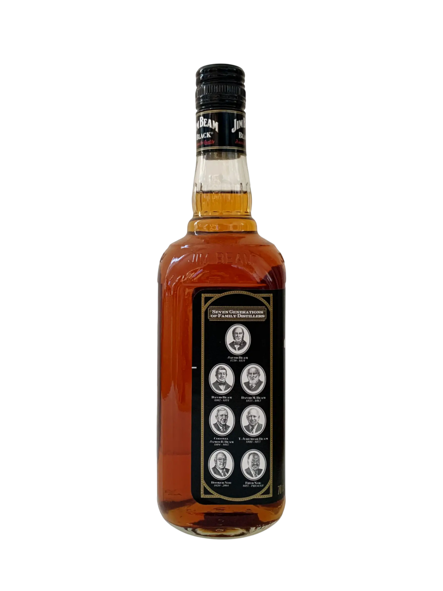 The world's finest bourbon Jim Beam Black Kentucky Straight Bourbon Whiskey